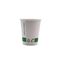 Vaso cartón 8oz COMPOSTABLE BIO WATER BASE