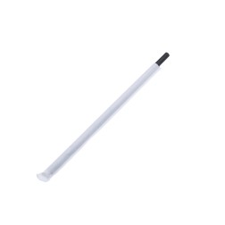 Cañita negra de papel enfundada en papel kraft 6x210 mm