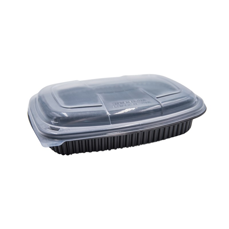 Envase negro 400cc microondas PP + tapa PP REUTILIZABLE Envase negro 400cc microondas PP + tapa PP REUTILIZABLE