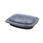 Envase negro 800cc microondas PP + tapa PP REUTILIZABLE Envase negro 800cc microondas PP + tapa PP REUTILIZABLE