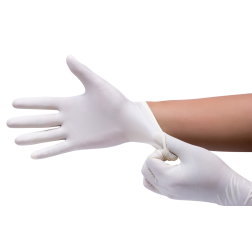 Guantes de latex con polvo