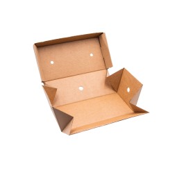 Concha Burger Meal Kraft 24x12x10cm EPBOX9X5