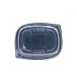 Envase negro 400cc microondas PP + tapa PP REUTILIZABLE Envase negro 400cc microondas PP + tapa PP REUTILIZABLE