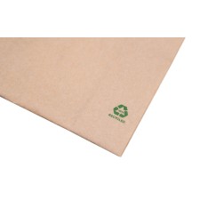 Bolsa papel ANTIGRASA Kraft 14+7x15cm 100% RECYCLED