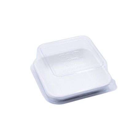 Envase cuadrado WORLDVIEW Caña Azúcar 10 oz + Tapa PLA