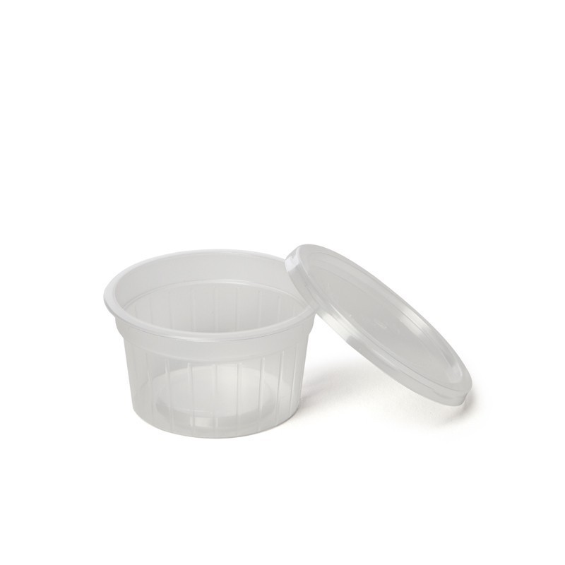 Tarrina transparente + tapa CUI PP reutilizable Tarrina transparente + tapa CUI PP reutilizable