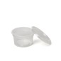 Tarrina transparente + tapa CUI PP reutilizable Tarrina transparente + tapa CUI PP reutilizable