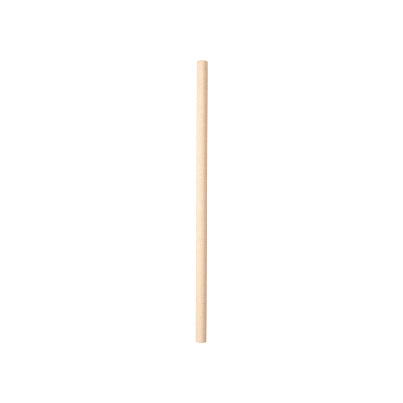 Cañitas pap.rectas Kraft 8x230mm Cañitas pap.rectas Kraft 8x230mm