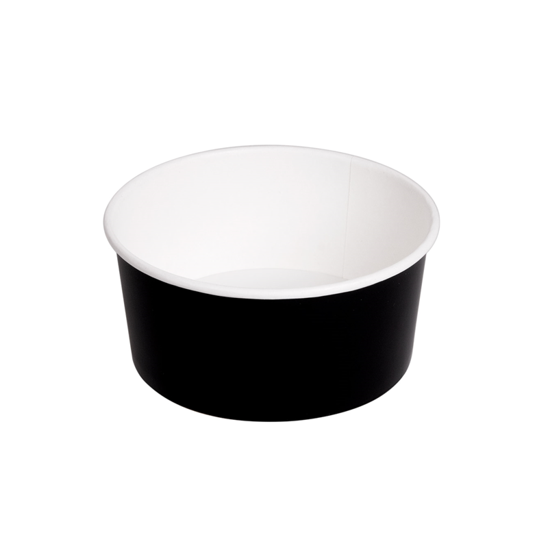 Ensaladera cartón 750ml NEGRA 14,5cm 240.13
