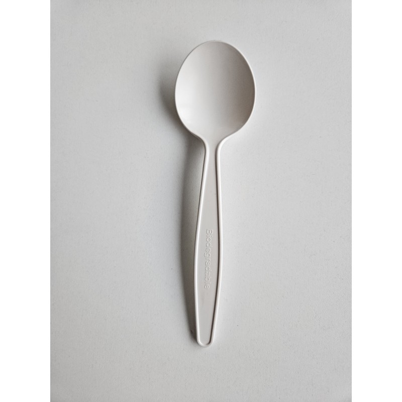 CUCHARA 15 cm 100% COMPOSTABLE / MAIZ CUCHARA 15 cm 100% COMPOSTABLE / MAIZ