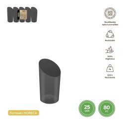 Vaso Cónico Finger Food PS REUTILIZABLE