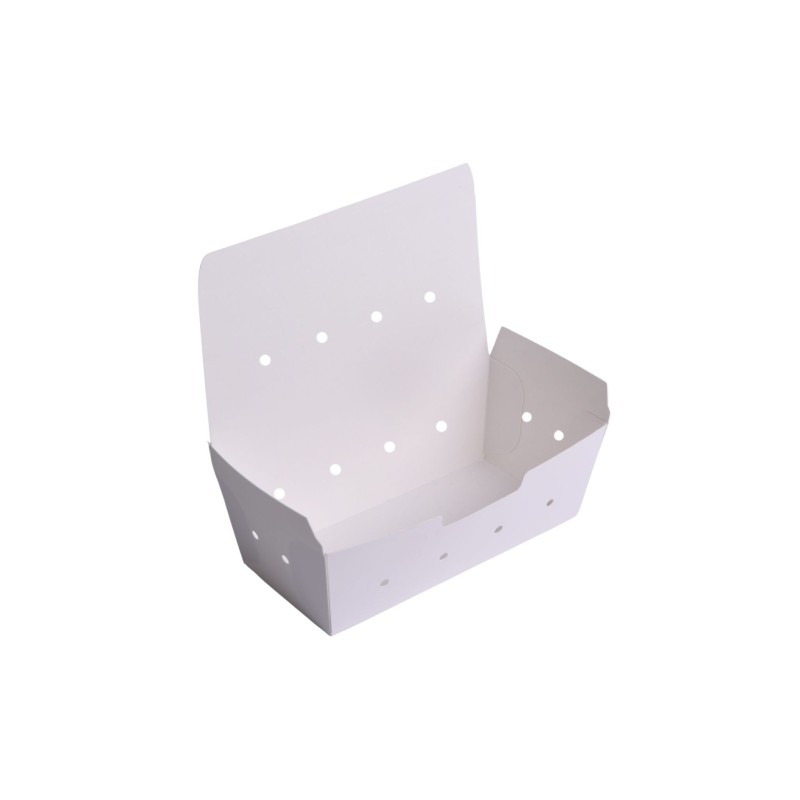 Barqueta take away BLANCA con respiradero Barqueta take away BLANCA con respiradero