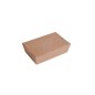 Barqueta take away mini kraft (porción tarta) 135x85x40mm