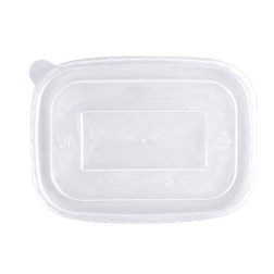 Envase Rectangular Kraft 750ml + tapa PP GRECPK750