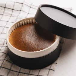 Envase Tarta de Queso Lux Negro con Tapa y Cápsul | Apto Horno y Microondas | Jimara Packaging