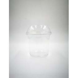 Envase redondo Deli Rpet 24oz/710ml 117mm + Tapa alta cerrada