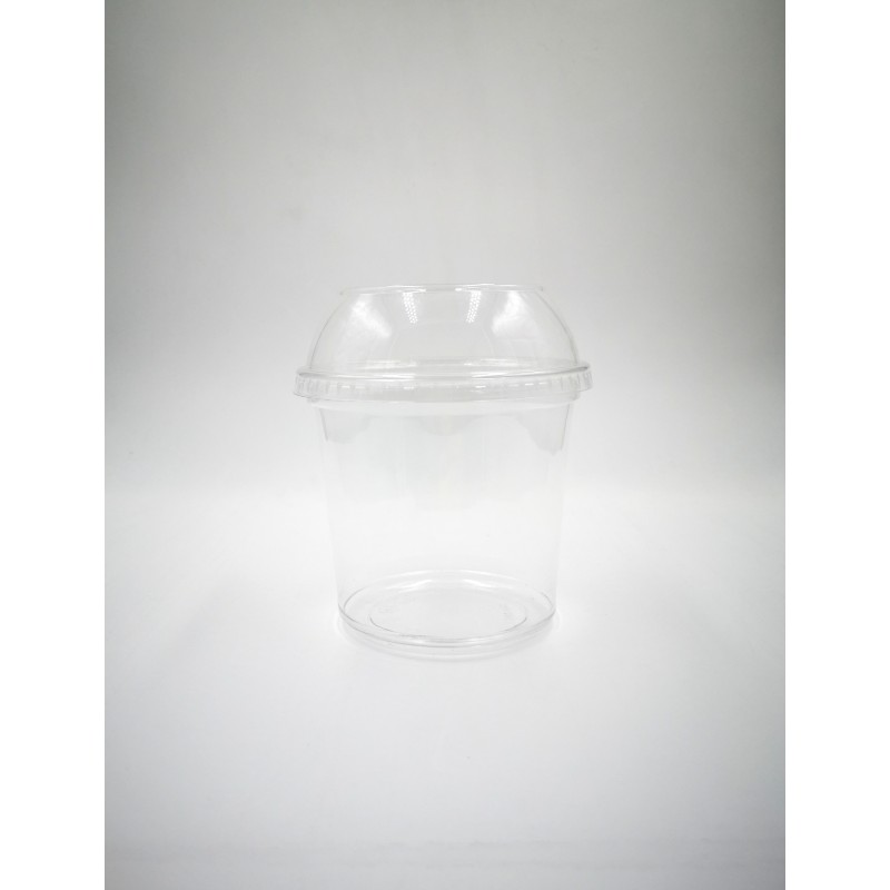 Envase redondo Deli Rpet 24oz/710ml 117mm + Tapa alta cerrada