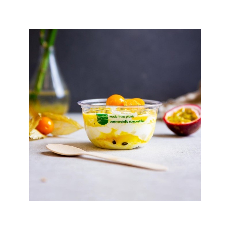 Tarrina PLA transparente Bella  Vegware