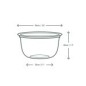 Tarrina PLA transparente Bella  Vegware