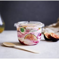 Tarrina PLA transparente Bella  Vegware