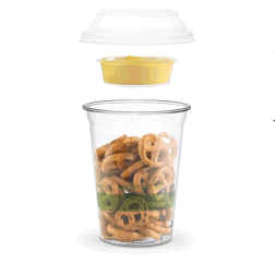 Tarrina PLA Transp Bella Vegware