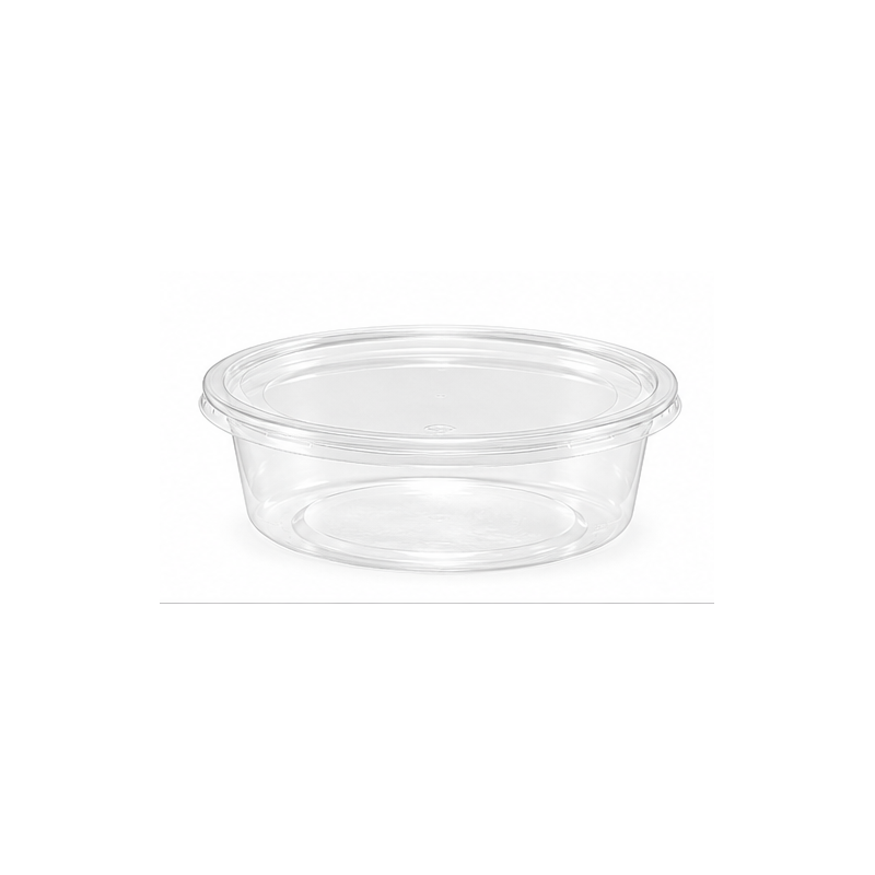 copie de copie de copie de Envase redondo Deli Rpet 8oz/230ml 117mm + Tapa alta cerrada