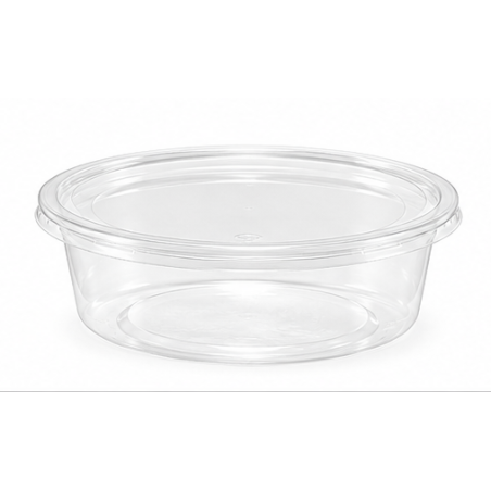 copie de copie de copie de Envase redondo Deli Rpet 8oz/230ml 117mm + Tapa alta cerrada