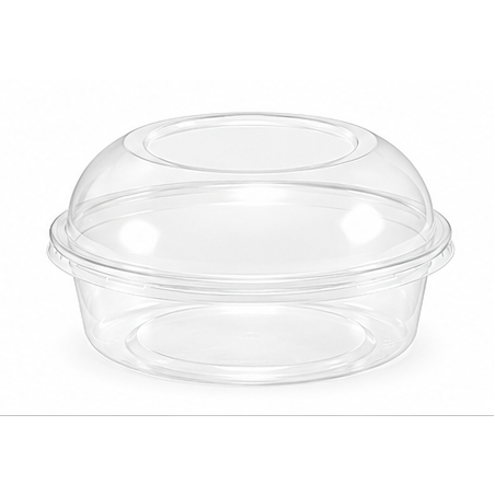copie de copie de Envase redondo Deli Rpet 8oz/230ml 117mm + Tapa alta cerrada