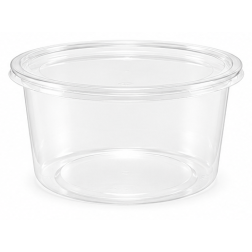 copie de copie de copie de copie de copie de Envase redondo Deli Rpet 8oz/230ml 117mm + Tapa alta cerrada