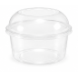 Envase redondo Deli Rpet 24oz/710ml 117mm + Tapa alta cerrada Envase redondo Deli Rpet 24oz/710ml 117mm + Tapa alta cerrada