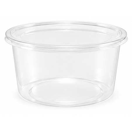 copie de copie de copie de copie de copie de copie de copie de Envase redondo Deli Rpet 8oz/230ml 117mm + Tapa alta cerrada