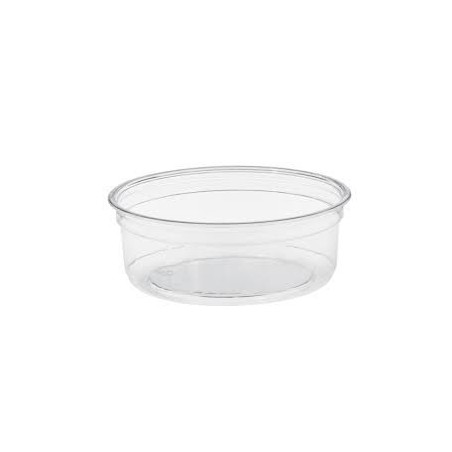 Tarrina circular transp. RPET + tapa 240ml