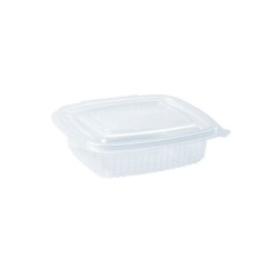 Envases de plástico PP con bisagra oval