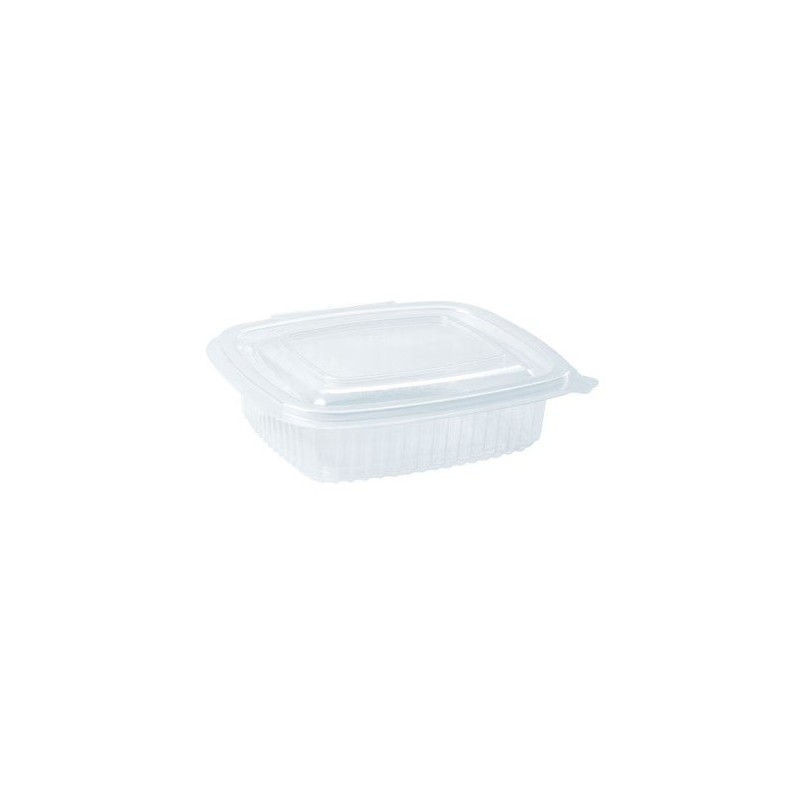 Envases PP reutilizables con bisagra Oval