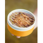 Envase tarta de queso LUX AMARILLO  horneable  + capsula + tapa (100 unds)