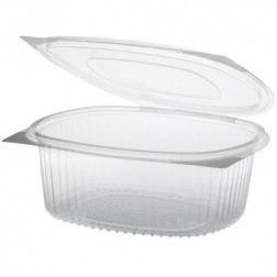 Envases bisagra oval PET