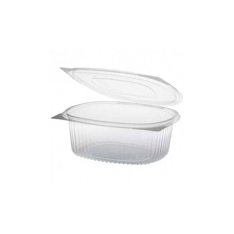 Envases bisagra oval RPET Envases bisagra oval RPET