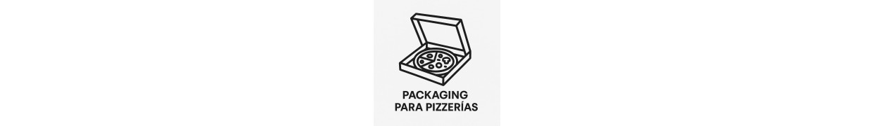 Envases y cajas pizzería.