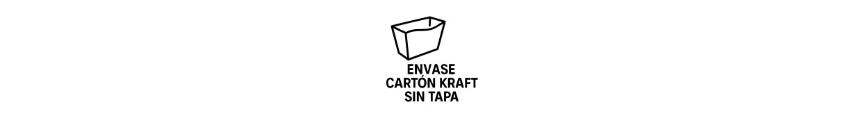 Envases de cartón take away línea Kraft