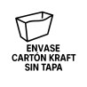 Envases de cartón take away línea Kraft