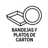 Bandejas y platos de cartón