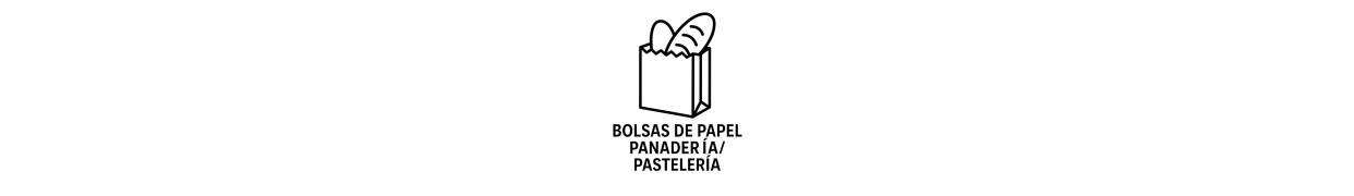 Bolsa de papel Panadería/Pastelería y papel hornear.