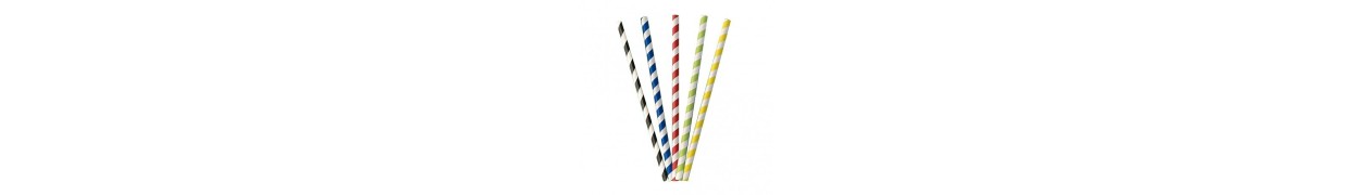 Cañitas biodegradables 