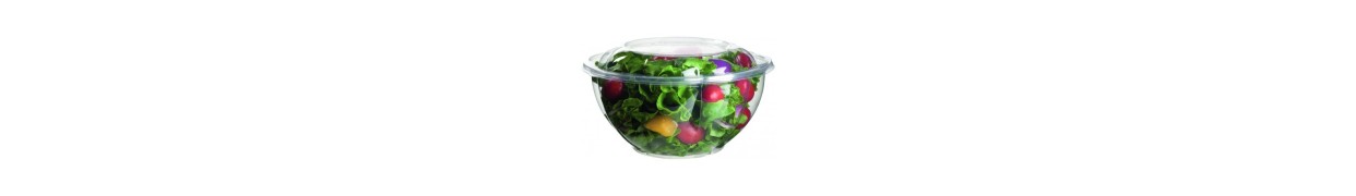 Envases biodegradables con tapa
