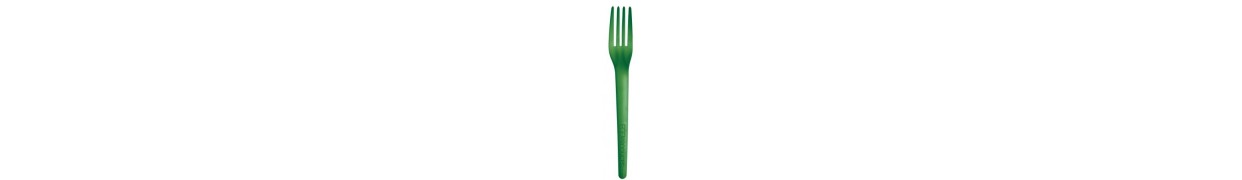 Cubiertos biodegradables